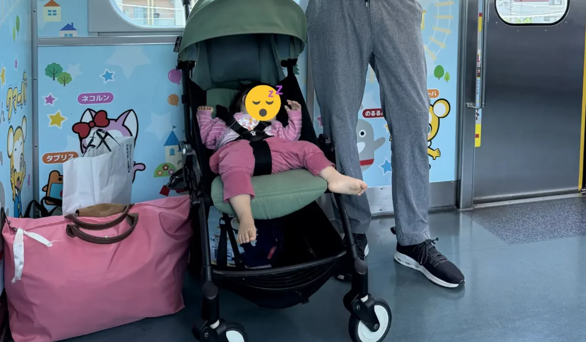 Voyager au Japon avec un bébé : transports, repas, poussette
