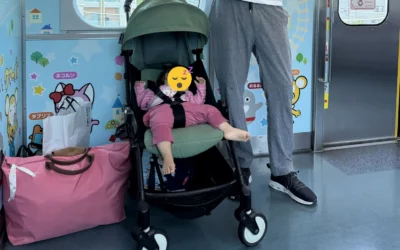 Voyager au Japon avec un bébé : transports, repas, poussette