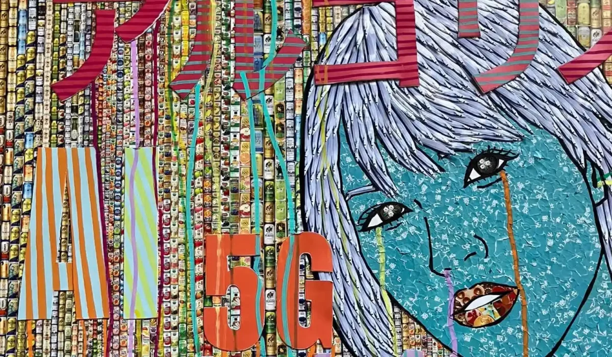 Rencontre avec @stripe_mary, artiste collagiste à Hiroshima