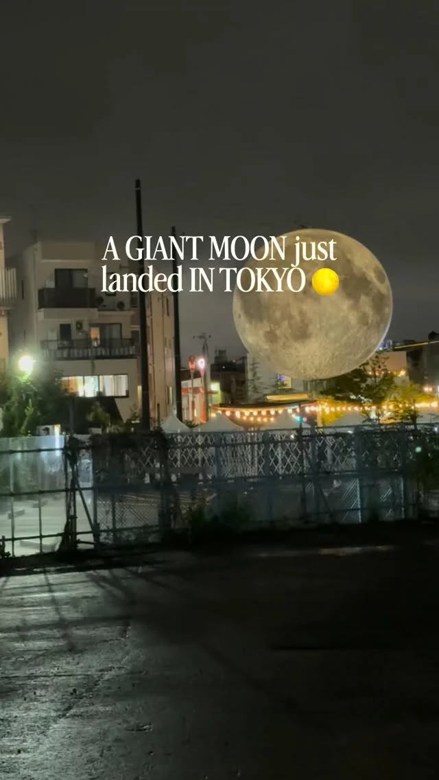 A giant moon has landed in Tokyo 🌕

Moon Art Night is back in Shimokitazawa, with art installations taking over the neighborhood.

📍 Shimokitazawa, Tokyo
🌕 Moon Art Night
📅 Until October 4

Save this for your next Tokyo night out.

#shimokitazawa #tokyoevents #thingstodointokyo #tokyowithkids